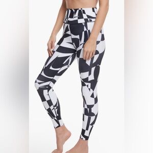 SAGE Collective Printed Everyday Leggings in Black White SZ XS New With Tags